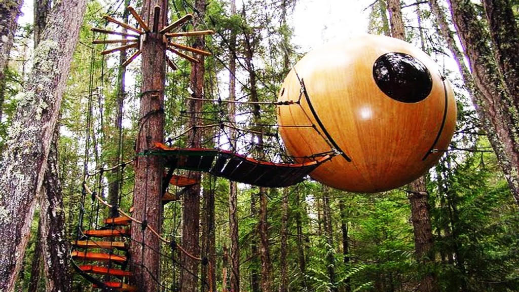 spheres casas de árbol