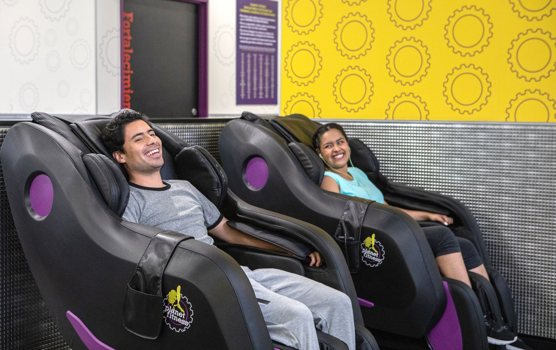 Cabinas de Planet Fitness