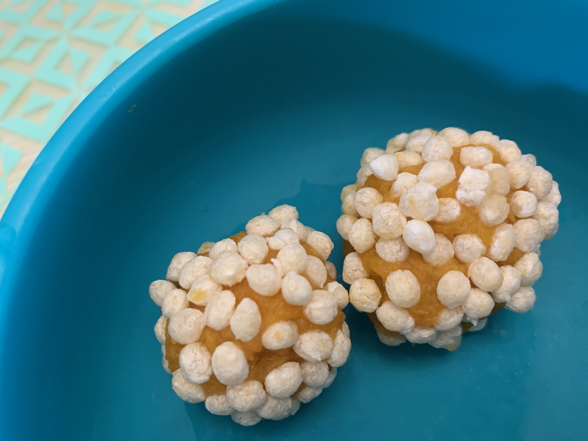 bolitas de quinoa y camote receta niños