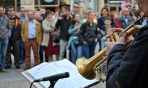 músicos callejeros