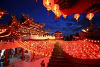 China celebra el Año Nuevo del Mono de Fuego