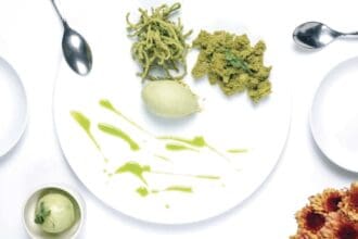 Helado de aguacate