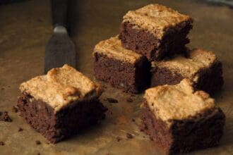 Brownies con nuez de Castilla