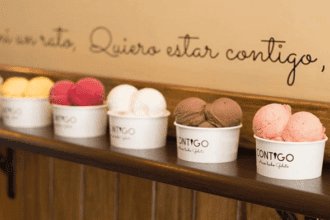 Contigo: gelato hecho con pasión
