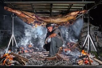 Dante Ferrero preparó su vaca número 16