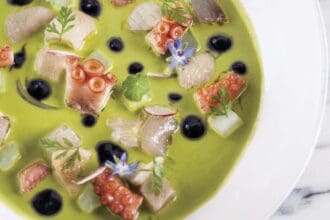 Aguachile de hierbas