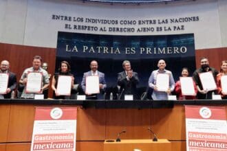 La gastronomía sustentable es galardonada en el Senado