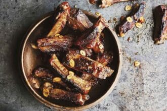 Costillas de cerdo agridulces 