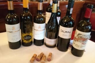 Cata de vinos de Marqués de Murrieta con La Europea