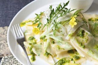 Pasta con arúgula