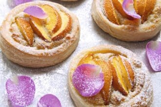 Galettes de durazno