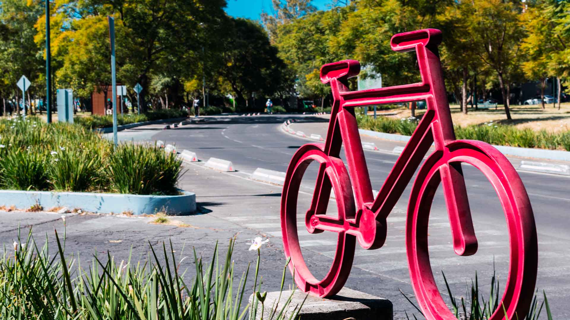 Ciclovía Gran Tenochtitlan en Tlalpan