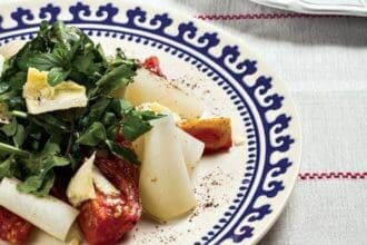 Ensalada de jitomate y chayote