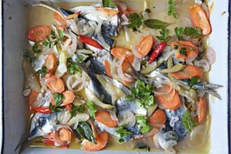 Savoro (pescado en escabeche)