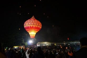 Ilumina el cielo en el Festival de Globos de Cantolla