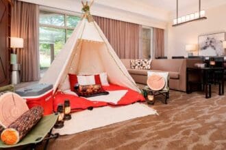 Haz glamping en JW Marriott San Antonio Hill Country Resort & Spa
