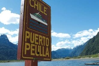 Al sur de la coordillera de Chile
