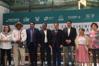 Muestra gastronómica en Santiago de Anaya, Hidalgo