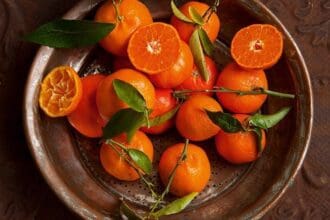 Mandarinas, frutos navideños