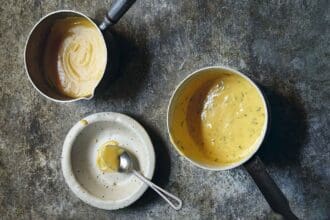 Salsas con mantequilla