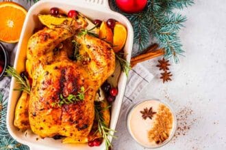 Dele sabor al pavo de Navidad… ¡con té!