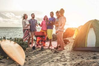 Playas de México en donde puedes acampar