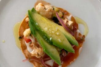 Receta de ceviche vegetariano de la chef Adria Marina