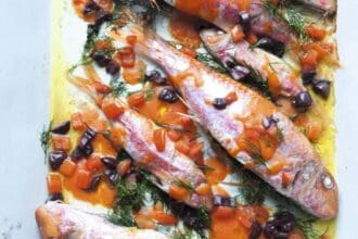 Salmonete al horno