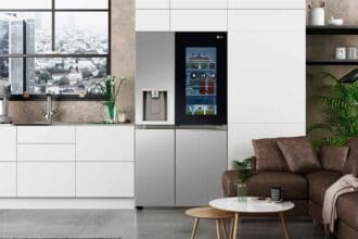 Refrigerador Instaview Door in Door, ahorra energía con solo dos toques