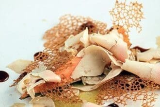 Foie gras con camote