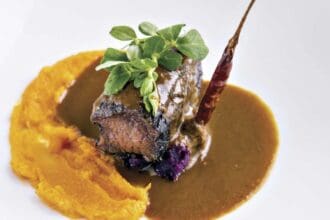 Short rib braseado con salsa