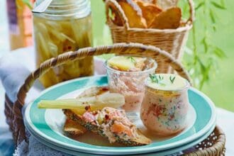 Rillettes de salmón ahumado