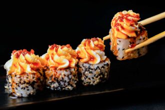 5 restaurantes donde preparan sushi fuera de lo común