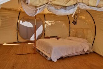 Tendo Glamping: acampar con estilo