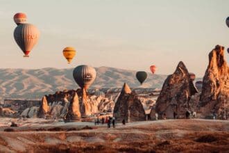 En Capadocia ahora puedes utilizar Uber para reservar viajes en globo aerostático