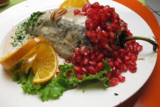 Chiles en Nogada para vegetarianos