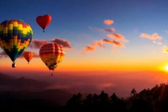 5 lugares en México para viajar en globo