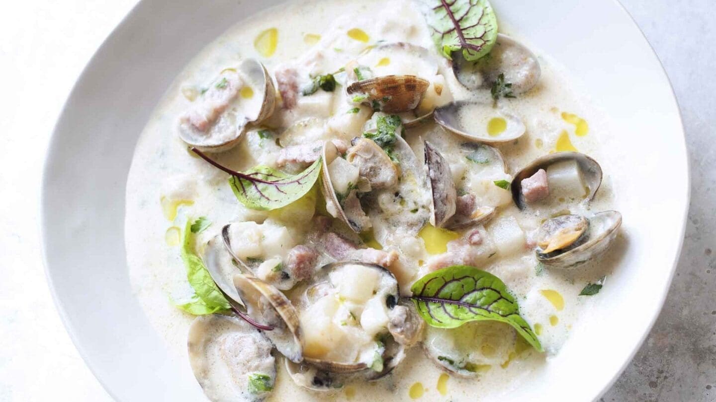 Clam chowder