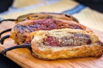 Receta de chiles morita rellenos del chef Eduardo Palazuelos