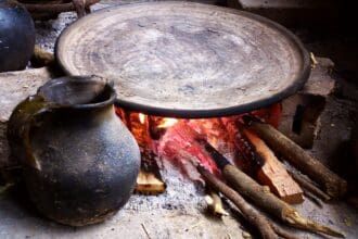 Utensilios auténticos de la cocina mexicana