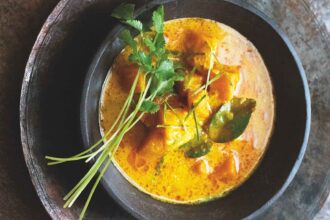 Curry thai de calabaza butternut