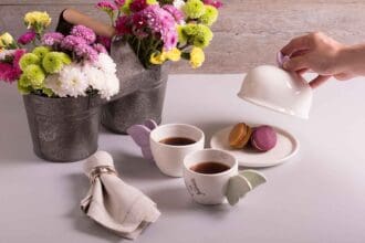 Macarrones y té… ¡pareja decembrina!