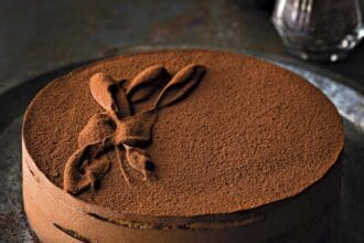 Pastel de trufa de chocolate, sin gluten
