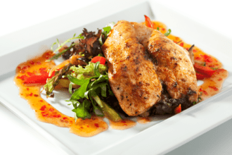 Pollo a la primavera