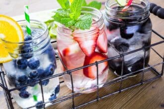 Refrescantes infusiones de fruta