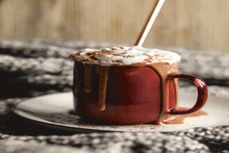 Smoothie caliente de invierno