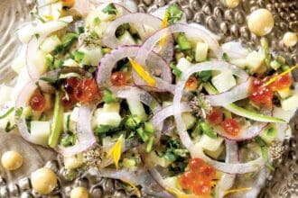 Tiradito de robalo