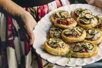 Pizzette de calabacitas