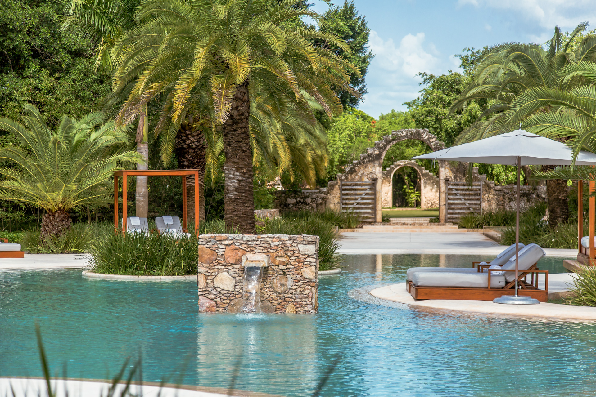 Chable-Hotels-Yucatan-Alberca Los mejores hoteles del mundo según The World's 50 Best Hotels.