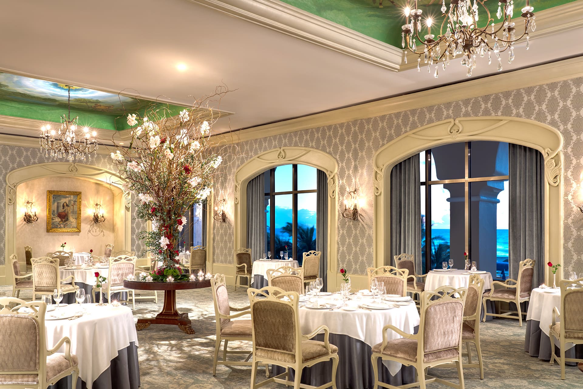 Salon-restaurante-Ritz-Carlton-Cancun